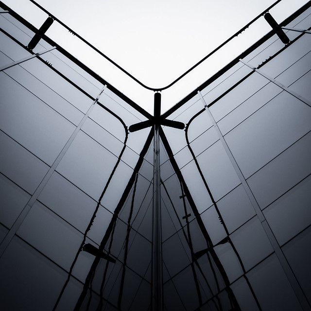 Modern structure abstract image