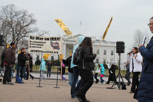 74.NoWarOnIran.WhiteHouse.WDC.4February2012 | by Elvert Barnes