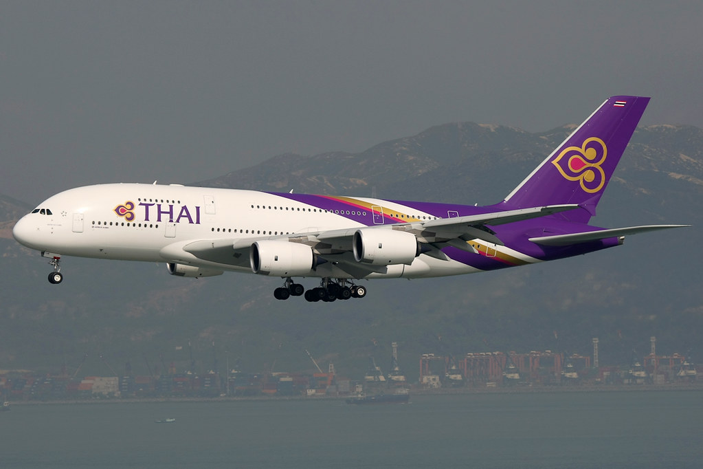 Thai Airways | Airbus A380-800 | HS-TUB | Hong Kong Intern… | Flickr