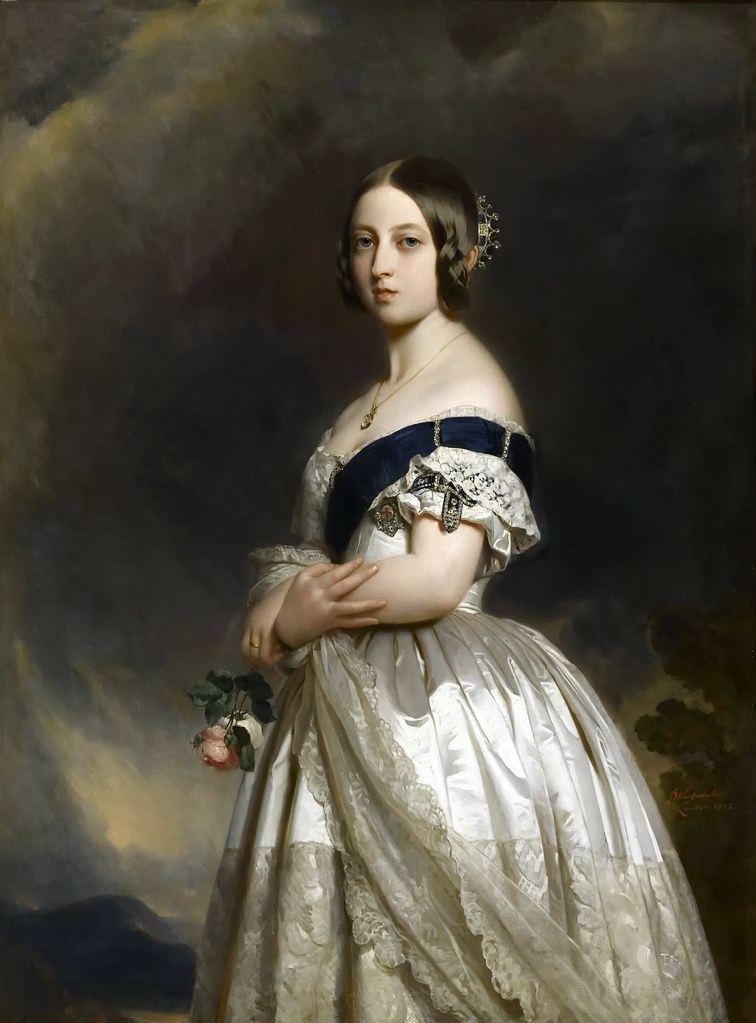 Franz Xavier Winterhalter - The Young Queen Victoria in 18… | Flickr