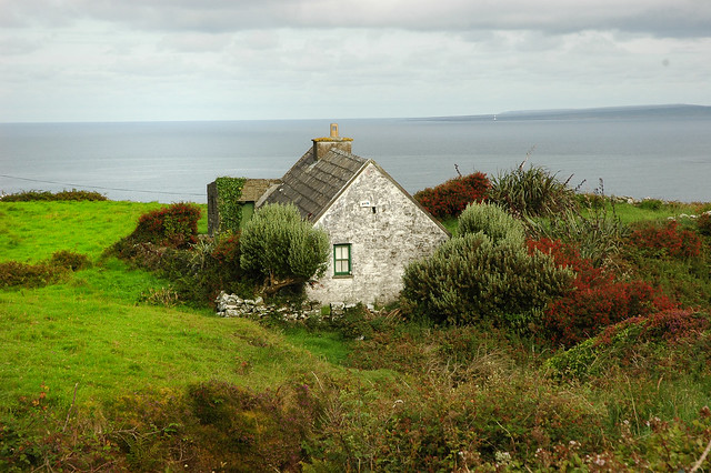 Irish Cottage by the Sea