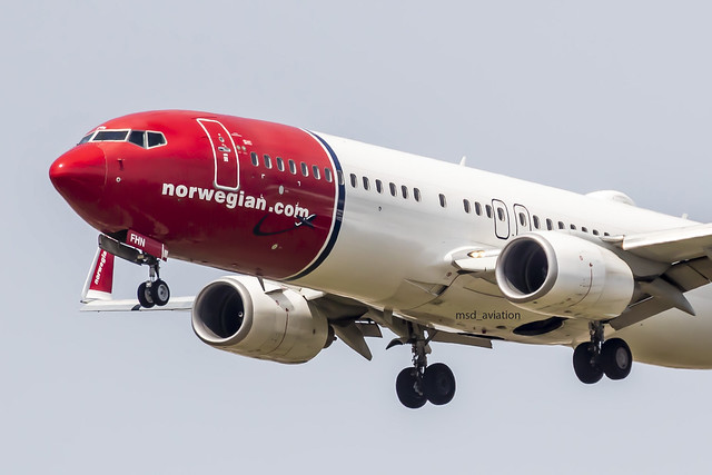 Boeing 737-800 EI-FHN Norwegian Air International