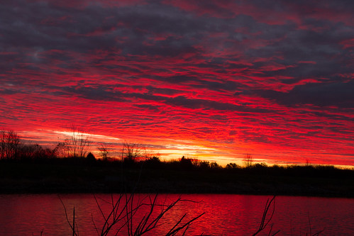 trees winter sky nature water night clouds sunrise canon landscape outdoors morninglight pond cloudy hiking overcast 7d orangesky cloudysky stormclouds buschwildlife canon7d canon1585mmlens