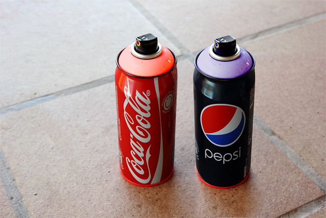 Coke & Pepsi Sprays