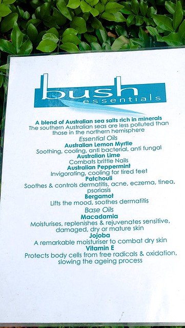 Bush Essentials Body Scrub- A blend of Australian sea salts rich in minerals