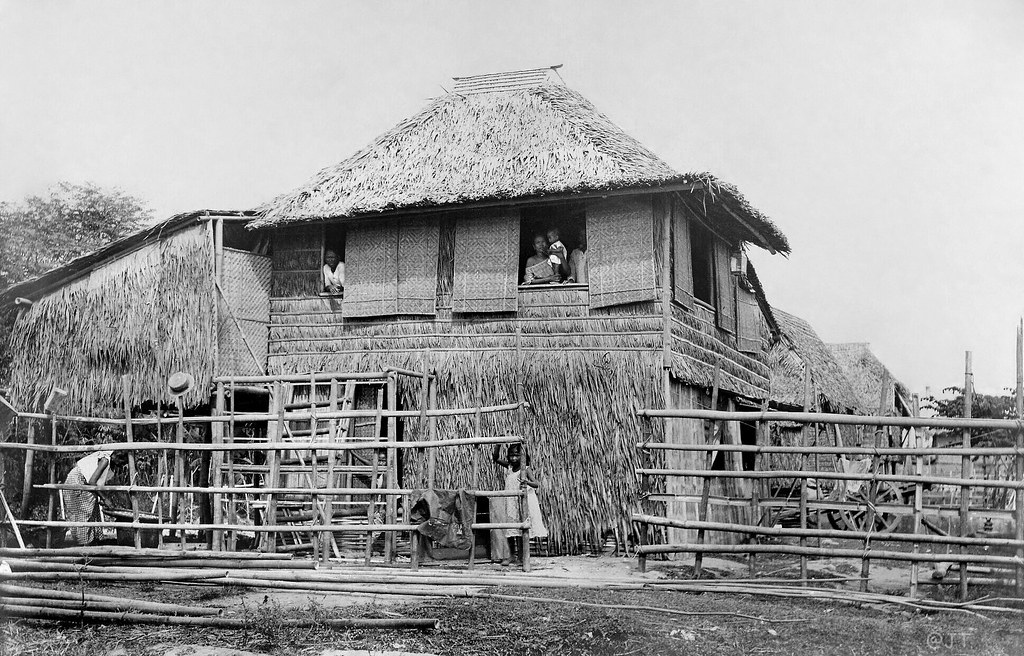 Filipino home, 1900-1902 | Native Filipino House Constructio… | Flickr