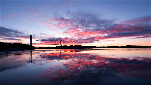 bridge sunset nikon sweden sverige solnedgång tjörnbron d90 nikond90 stenunsön