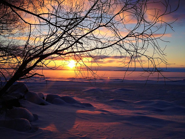 Winter Sunset  **Explored**