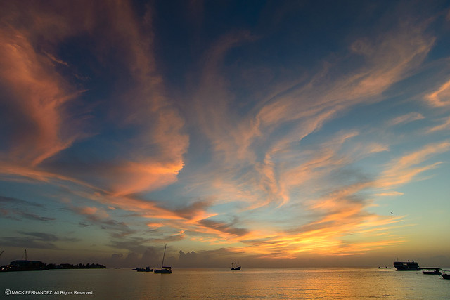 ...Today Sunset at Grand Cayman