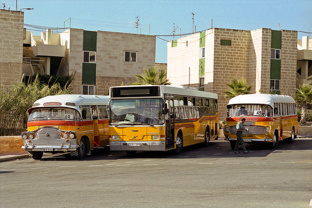 Malta buses - Qawra bus station