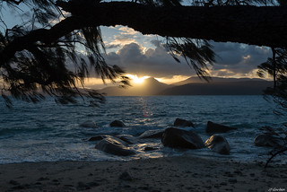 Australie - Fitzroy Island - Couché de soleil