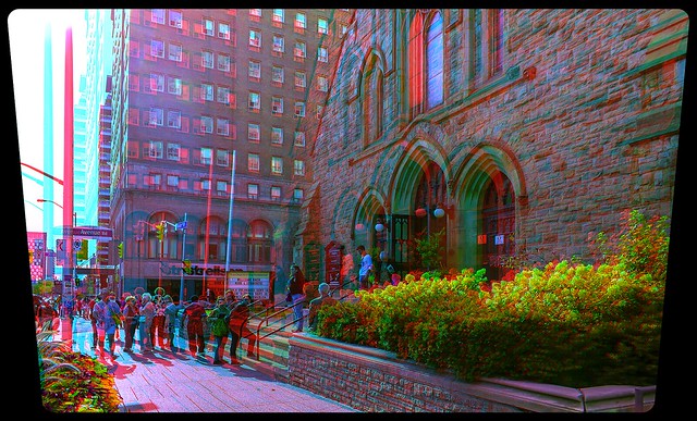 Church of the Redeemer 3-D / Toronto / Anaglyph / Stereoscopy / HDR / Raw