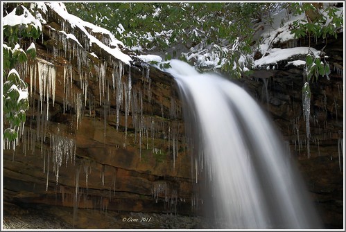 longexposure snow water canon waterfall wv westvirginia twinfalls hdr twinfallsstatepark sigma1770mmf2845dcmacro canont1i feb42013
