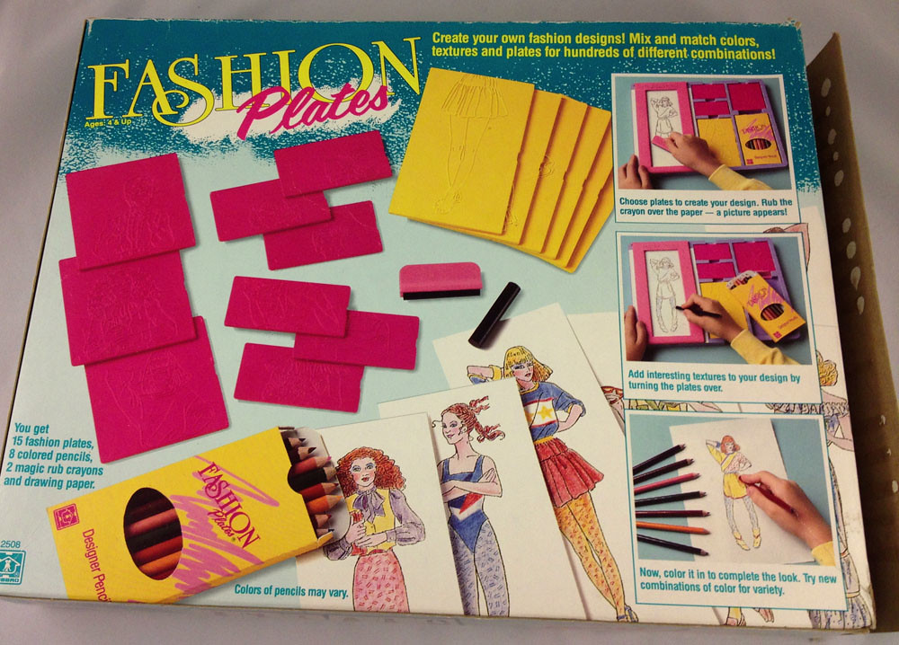 Fashion Plates from the late 80s, Lauren