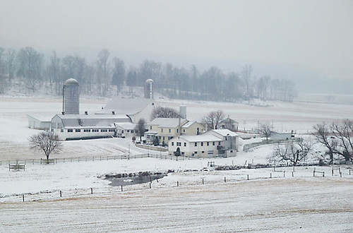 snow pennsylvania farm lancastercounty conestogariver