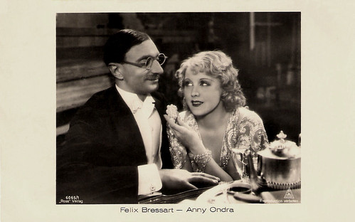 Felix Bressart and Anny Ondra in Eine Freundin so goldig wie Du (1930)