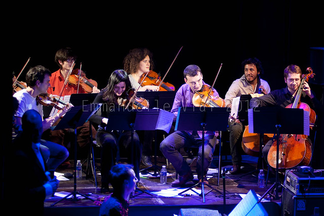 Quatuor QDS - la nuit de Médéric Collignon @ Emmanuelle Vial 2012