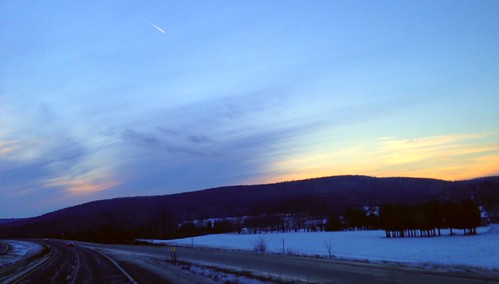 Pennsylvania sunset. by atypicalchris, Entering Pennsylvania. uploaded:by=flickrmobile flickriosapp:filter=nofilter rte15south