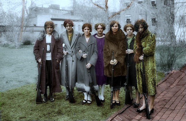 Womens'  rifle team of Drexel Institute 1925