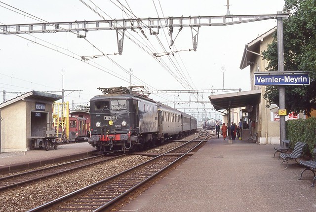 1977-07-09, SNCF/CFF, Vernier-Meyrin
