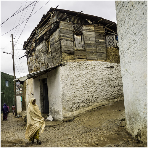 ethiopia house woman harar oromia