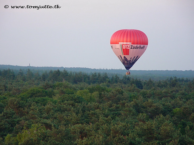 Hot Air Balloon and Pyramid, Zeist, Netherlands - 5788