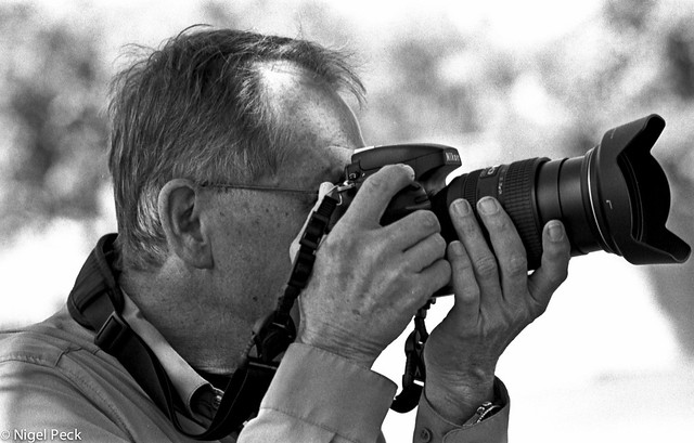 Bob with his Nikon D800