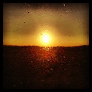 Sundown on the Midland Line