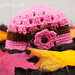 crochet baby girl pink hat
