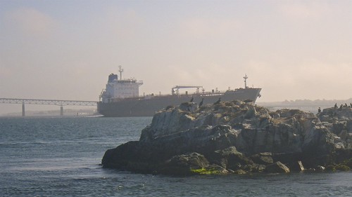 Cargo Ship in the East Passage