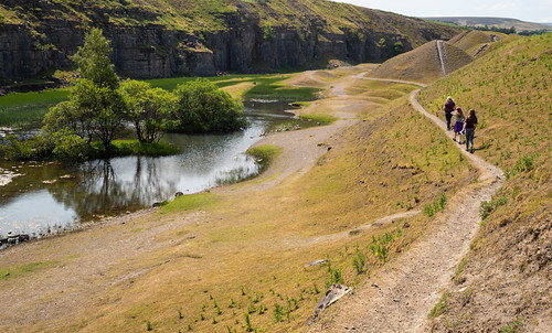Hill End, Frosterley, North East England, UK. by CWhatPhotos, OLYMPUS DIGITAL CAMERAcwhatphotos hillend frosterley picnicarea hills mounds old quarry photographs 