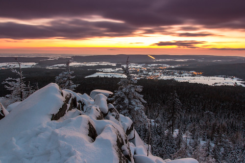 schnee winter sunset snow sunrise canon sonnenuntergang 1750 28 wintertime tamron fichtelgebirge kösseine 60d