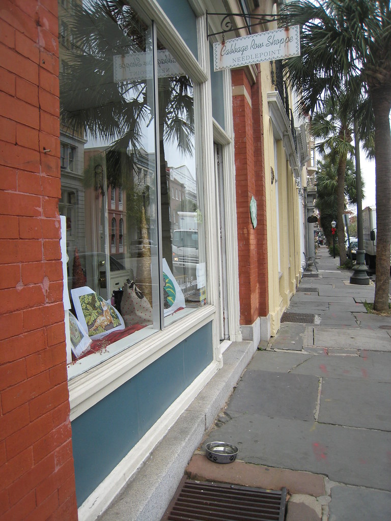 Cabbage Row Shoppe Needlepoint store in Charleston, SC
