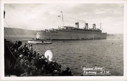 HM Troopship Queen Mary in Sydney, World War II / photographer unknown | by State Library of NSW