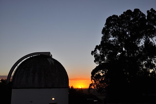 Sunset at Mount Burnett Observatory