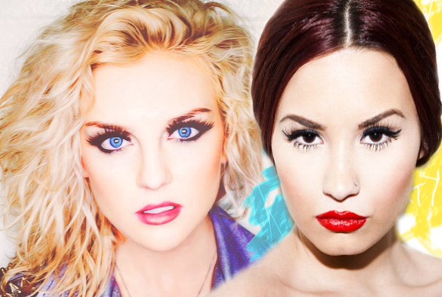 Demi Lovato & Perrie Edwards Photoshoot
