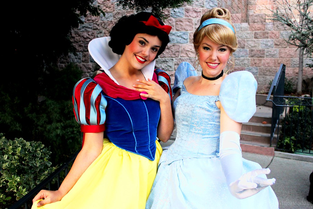 Snow White and Cinderella, OurDisneyDays