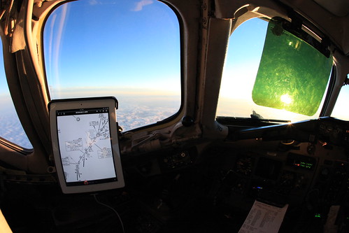 iPad Mount in the MD-80 | by Fly For Fun