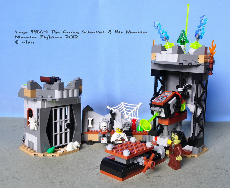 Lego Monster Fighters 9466 The Crazy Scientist and His Mon… | Flickr