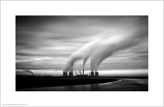 Fiddlers Ferry Power Station at Dawn
