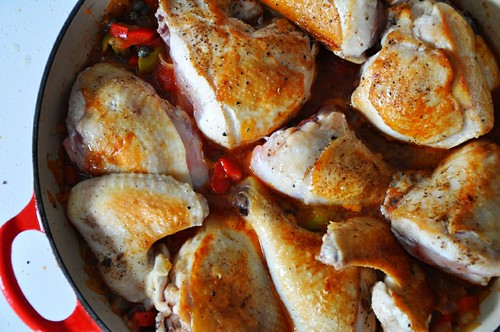 Braised Chicken Puttanesca