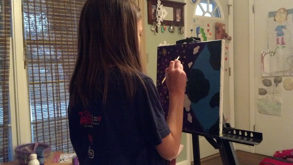 January 12, 2013 - Artist At Work | Addison is the official … | Flickr