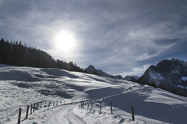# 038 – 13 – Paisagem de Neve – Alpes Suíços – Neuchâtel - Suíça
