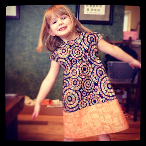 My first Oliver + S pattern - Roller skate dress