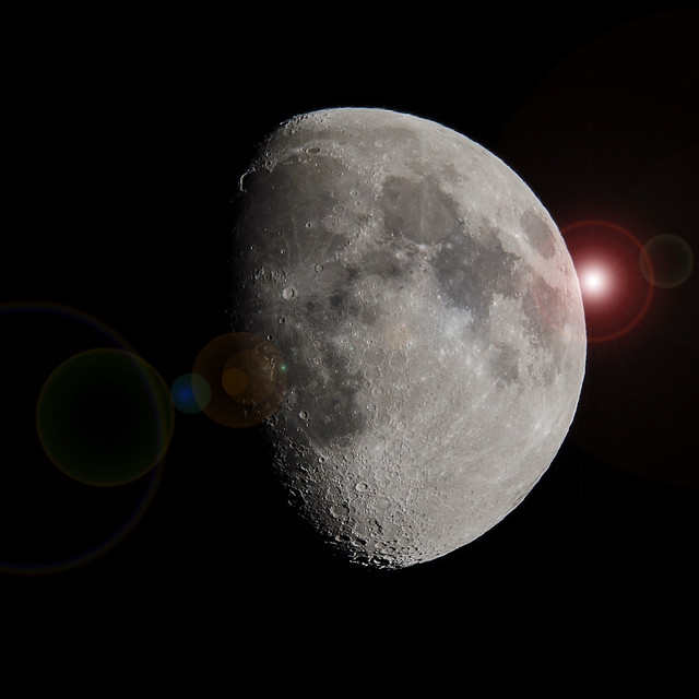 Moon: Waxing Gibbous, 69% of full