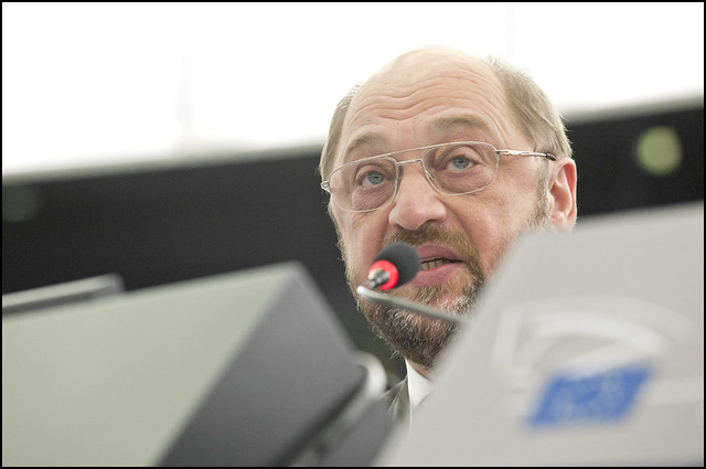 EP President Martin Schulz during the opening of January plenary session