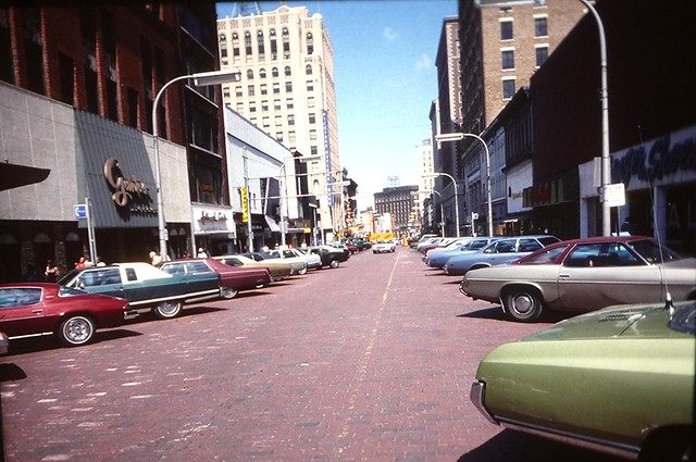 Downtown shopping 1978