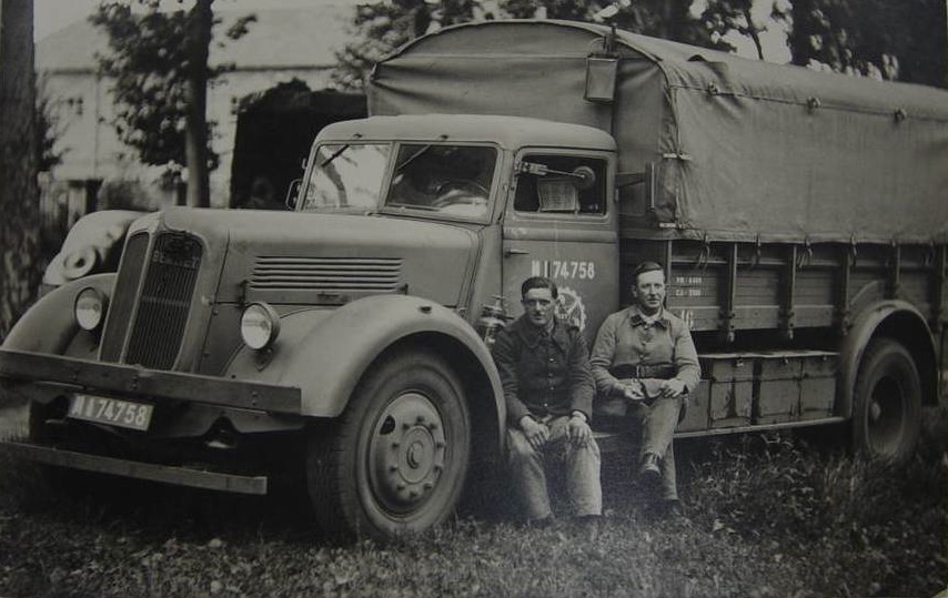 Nérac, camion Berliet 1940