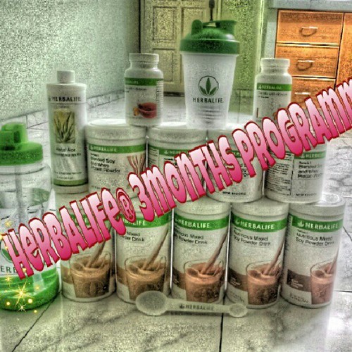 Herbalife® 3 Months Programme includes : (1) Five F1 Nutritious Mixed Soy Powder Drink (got 5 flavour) (2) Four F3 Soy/Whey Protein  (3) One Herbal Aloe Concentrated  (4) Two TeaMix Peach (5) FREE GIFT!!! Shaker bottle OR Water Bottle (you choose!!!)  For | by amzarlegend87