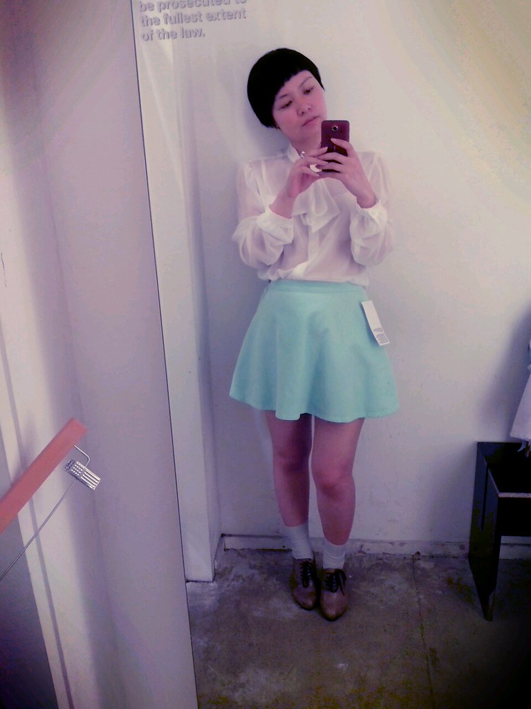 @American Apparel Love the skirt and bought it. | raemin Zhang | Flickr